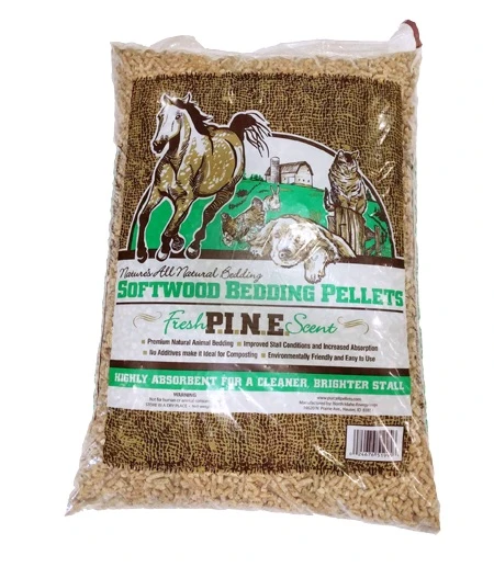 Softwood Animal Bedding Pellets 40 lb