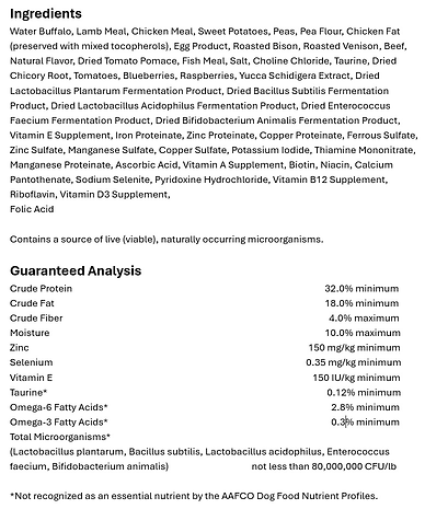 High Prairie Canine Recipe with Roasted Bison & Roasted Venison Dry Dog Food 5 lb