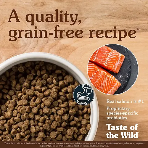 Pacific Stream Puppy Recipe with Smoke-Flavored Salmon Dry Food 5 lb