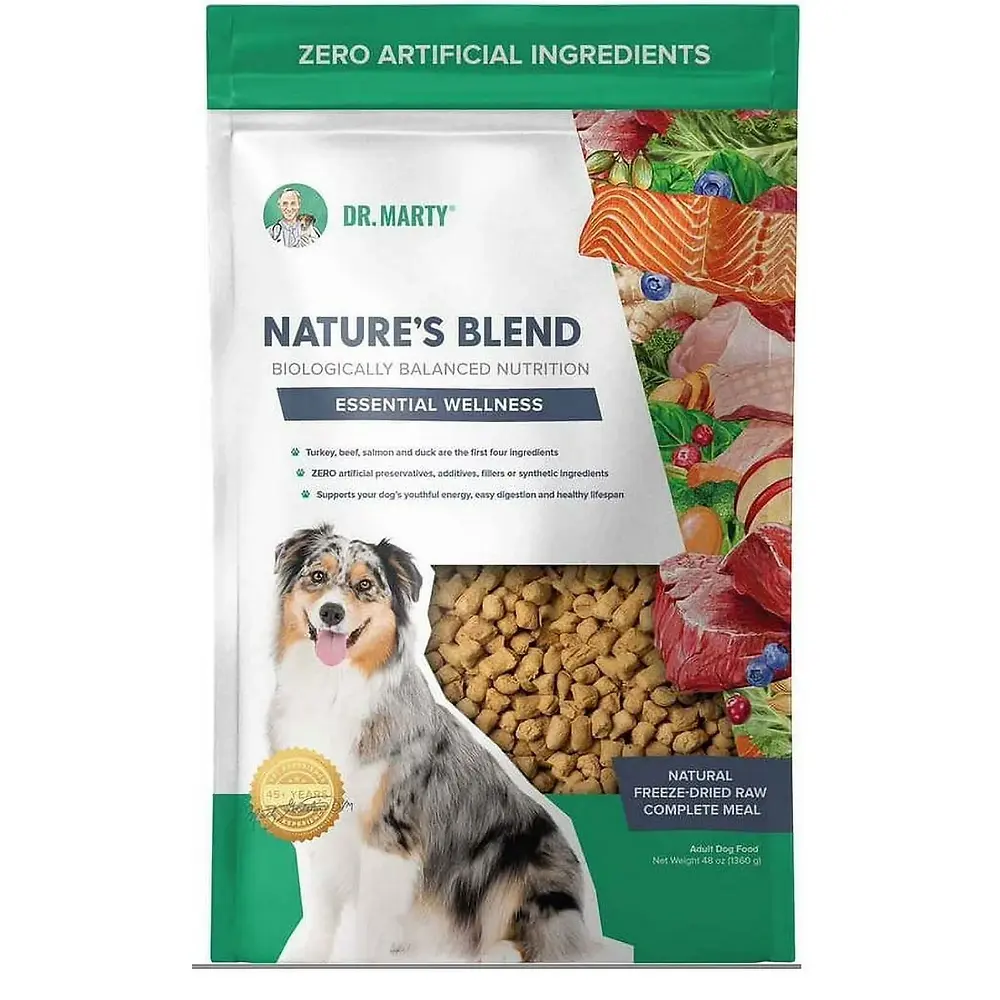 Nature’s Blend Essential Wellness Premium Freeze-Dried Raw Dog Food 48 oz