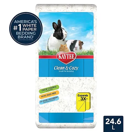 Clean & Cozy White Small Pet Bedding 24.6L