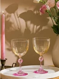 TWO TONED - WINE GLASS 270ML/9.13OZ 3ASS