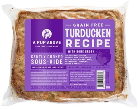 Turducken Recipe Gently Cooked Frozen Dog Food 1 lb