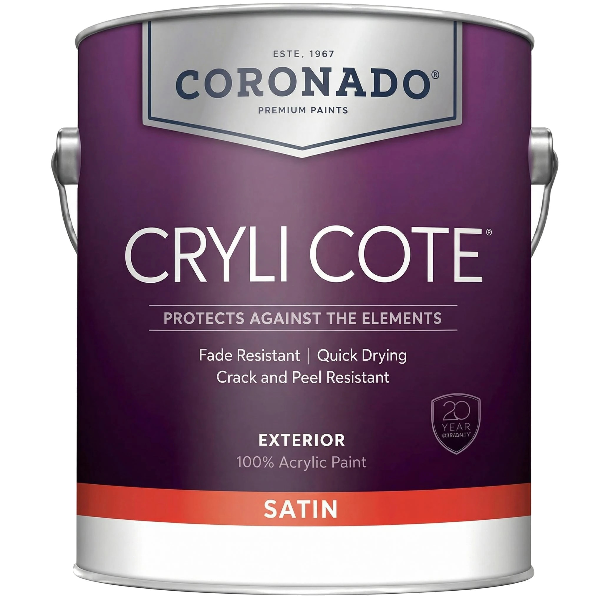 Cryli Cote® Acrylic Exterior Paint - Satin