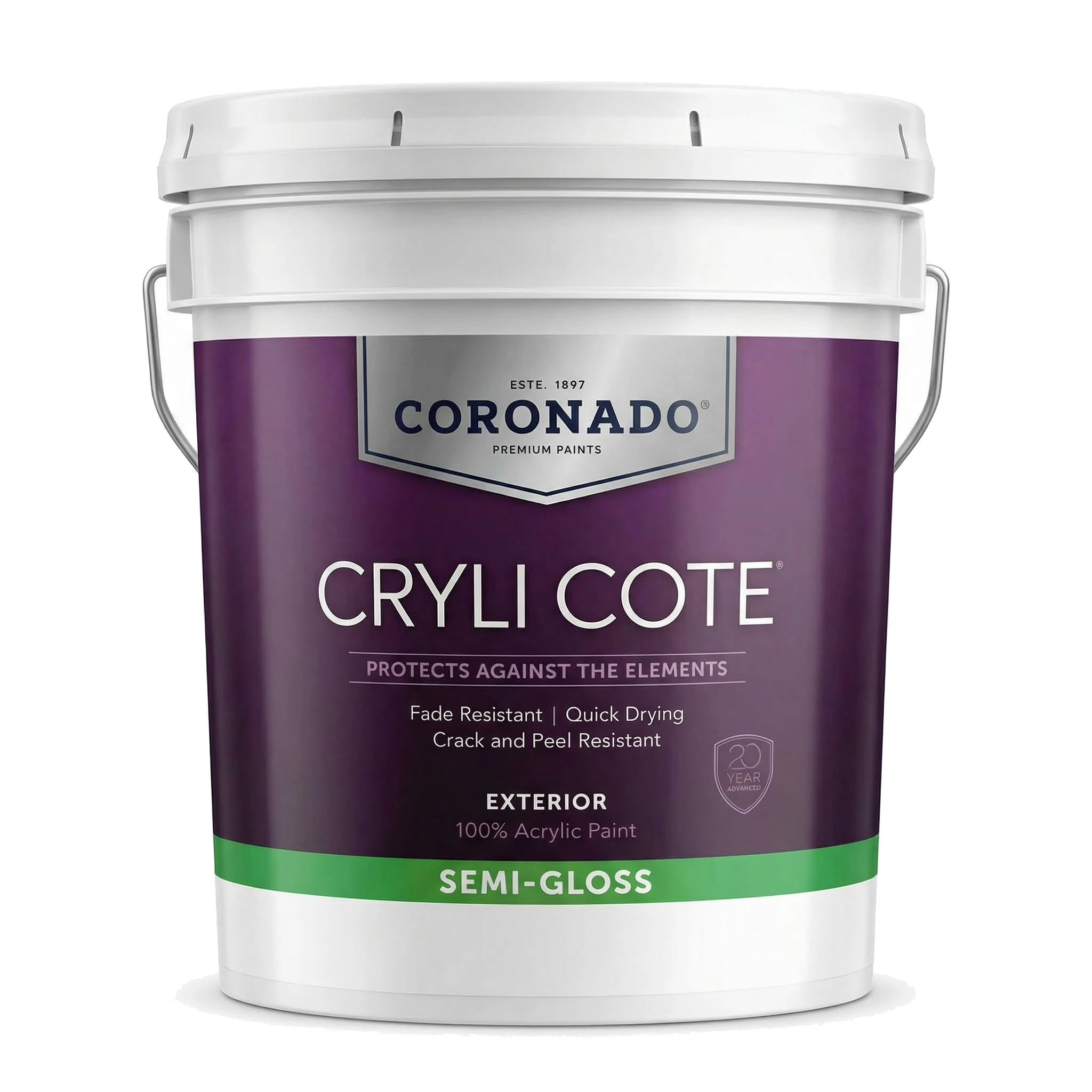 Cryli Cote® Acrylic Exterior Paint - Semi-Gloss