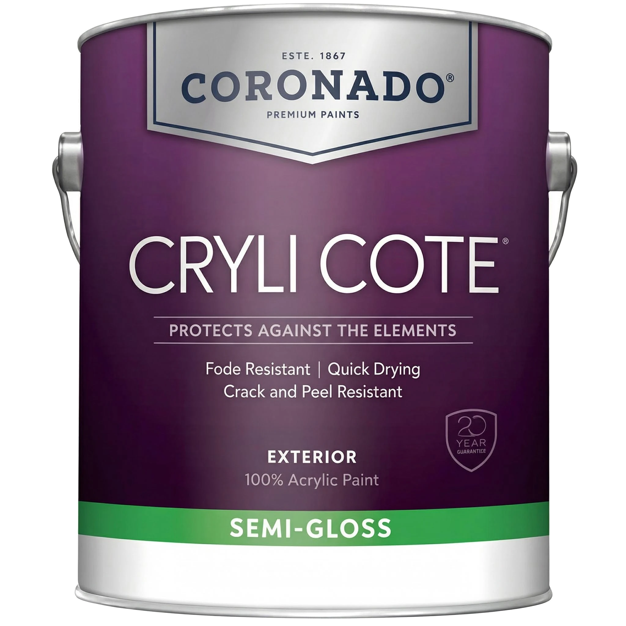 Cryli Cote® Acrylic Exterior Paint - Semi-Gloss