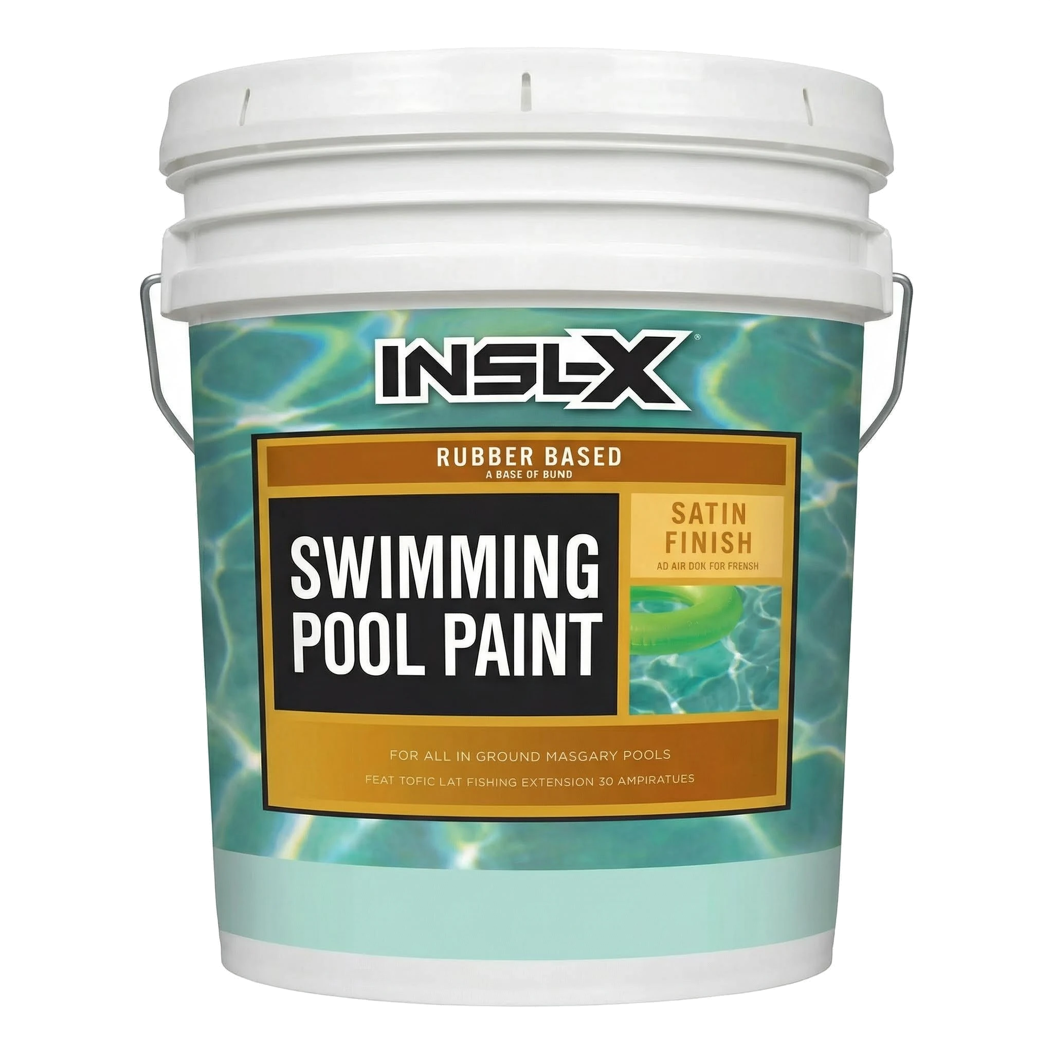 Rubber Based Swimming Pool Paint - Satin