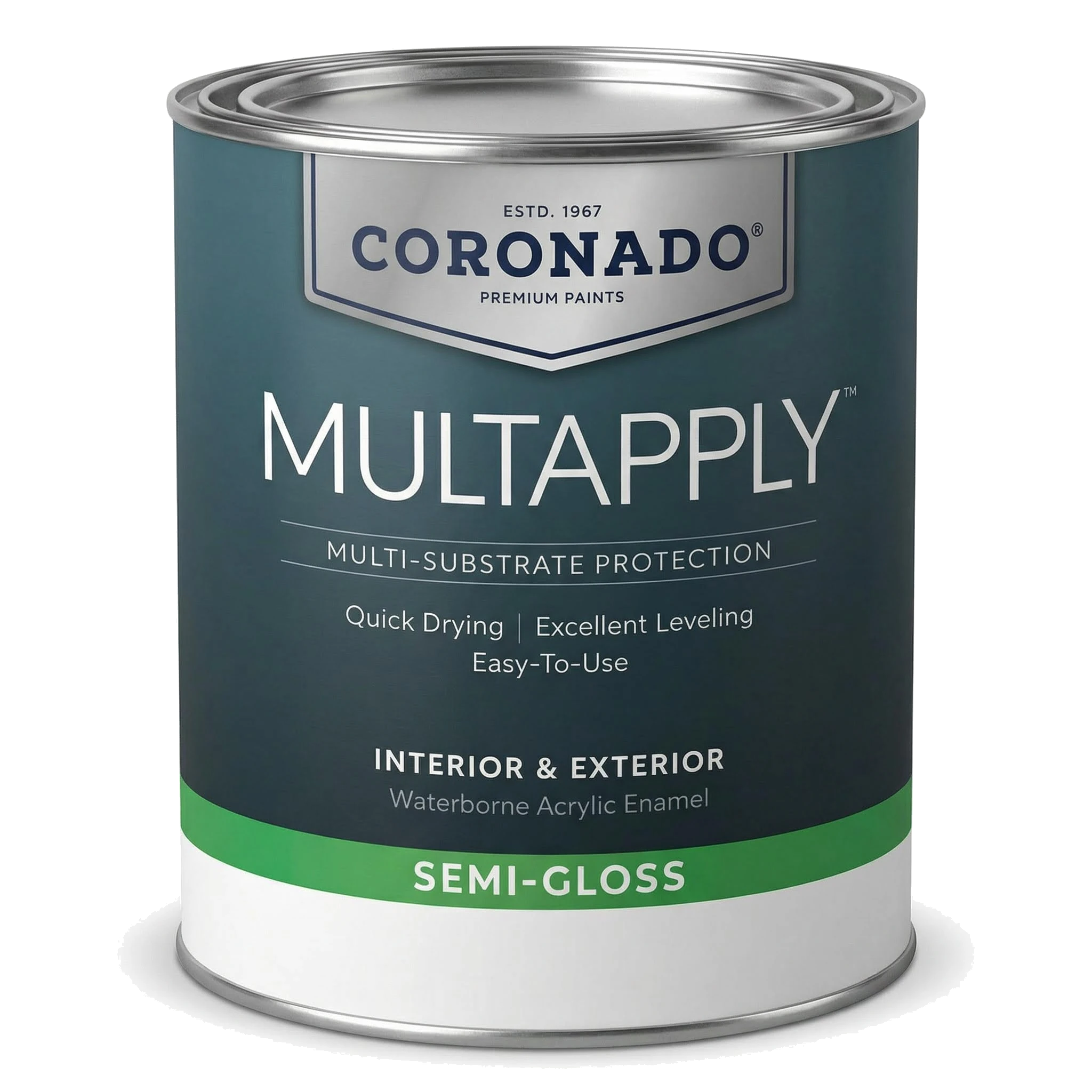 MULTAPPLY™ Waterborne Acrylic Enamel - Semi-Gloss
