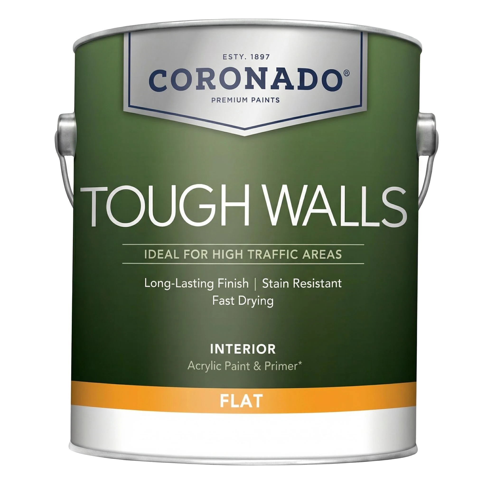 Tough Walls Acrylic Paint - Flat