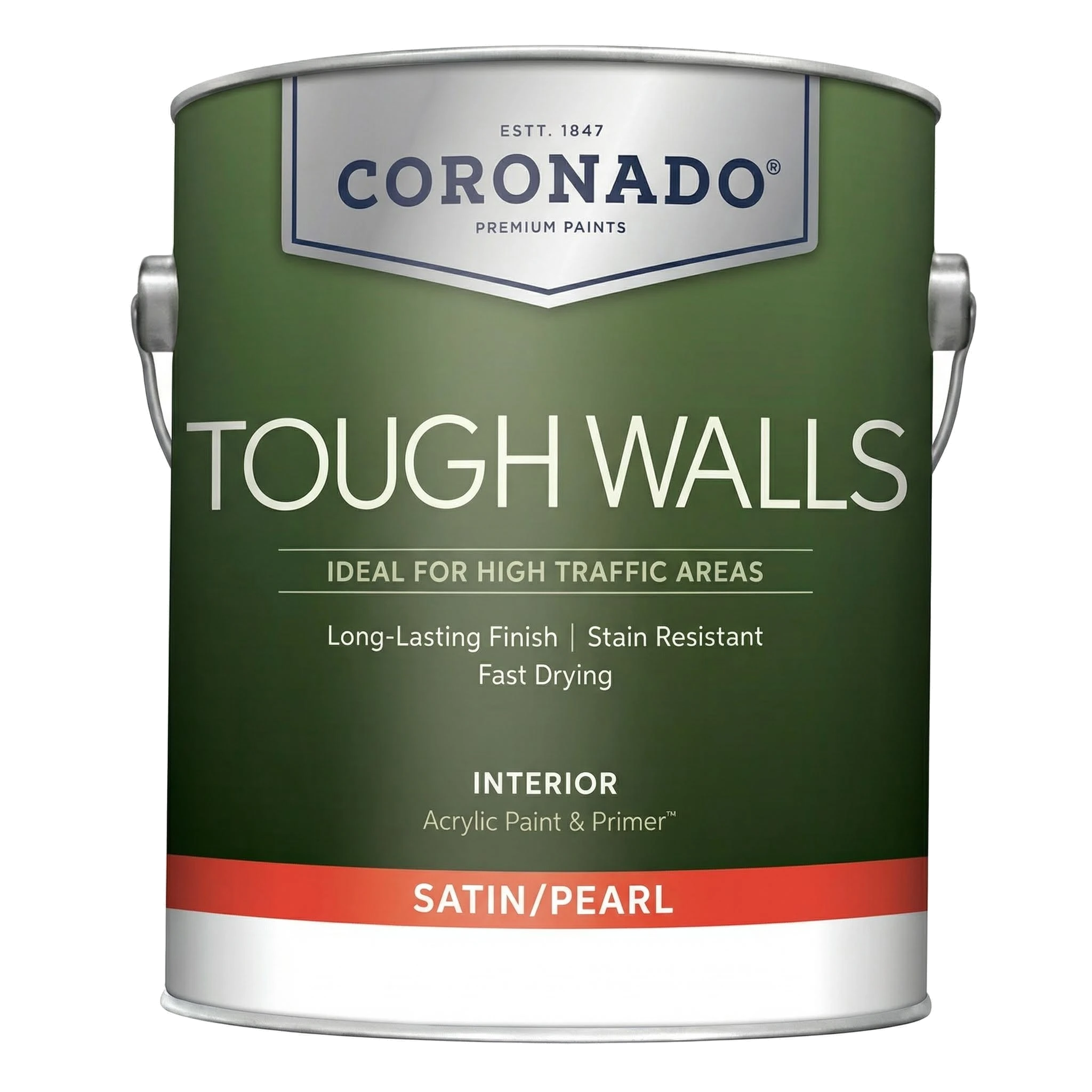 Tough Walls Acrylic Paint - Satin/Pearl