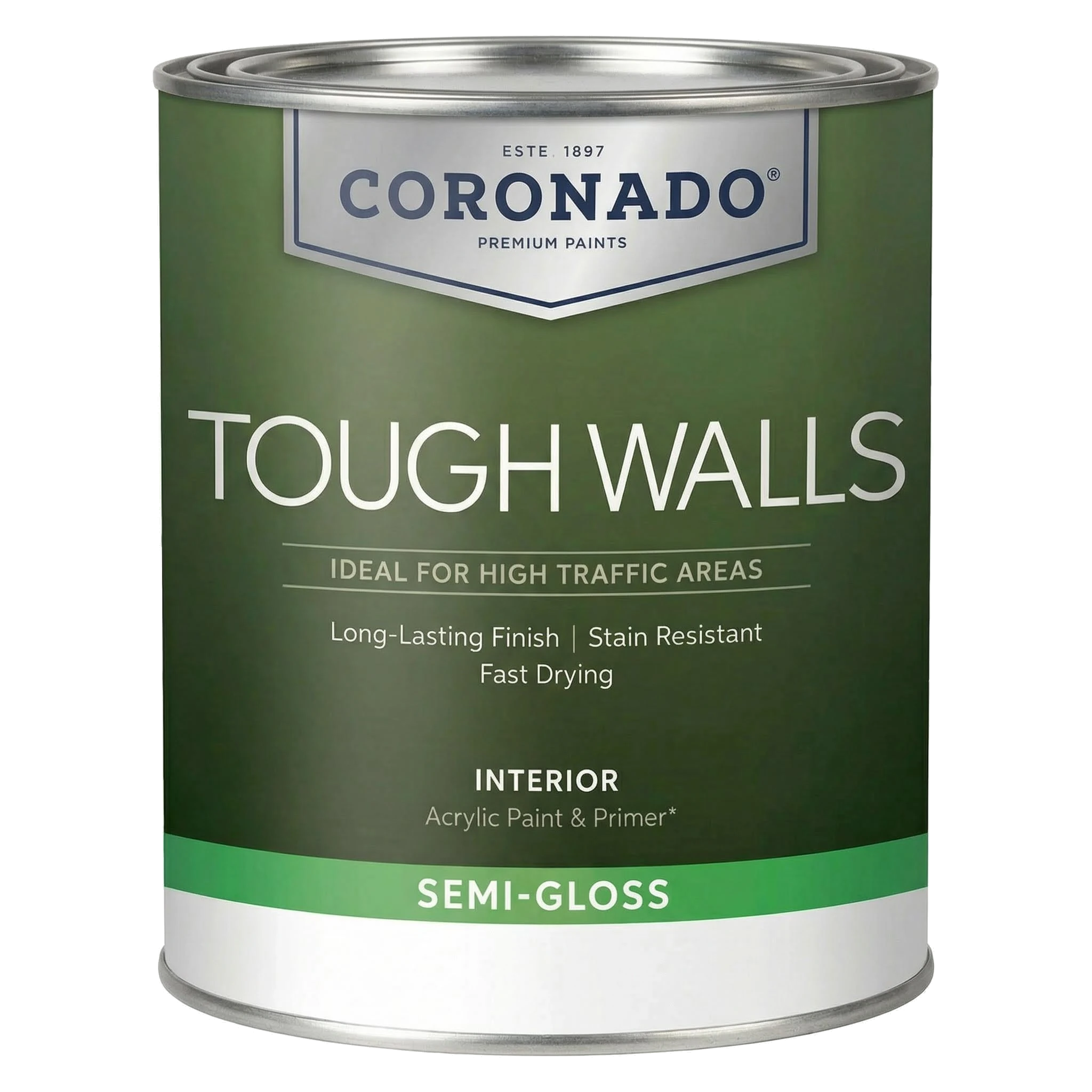 Tough Walls Acrylic Paint - Semi-Gloss