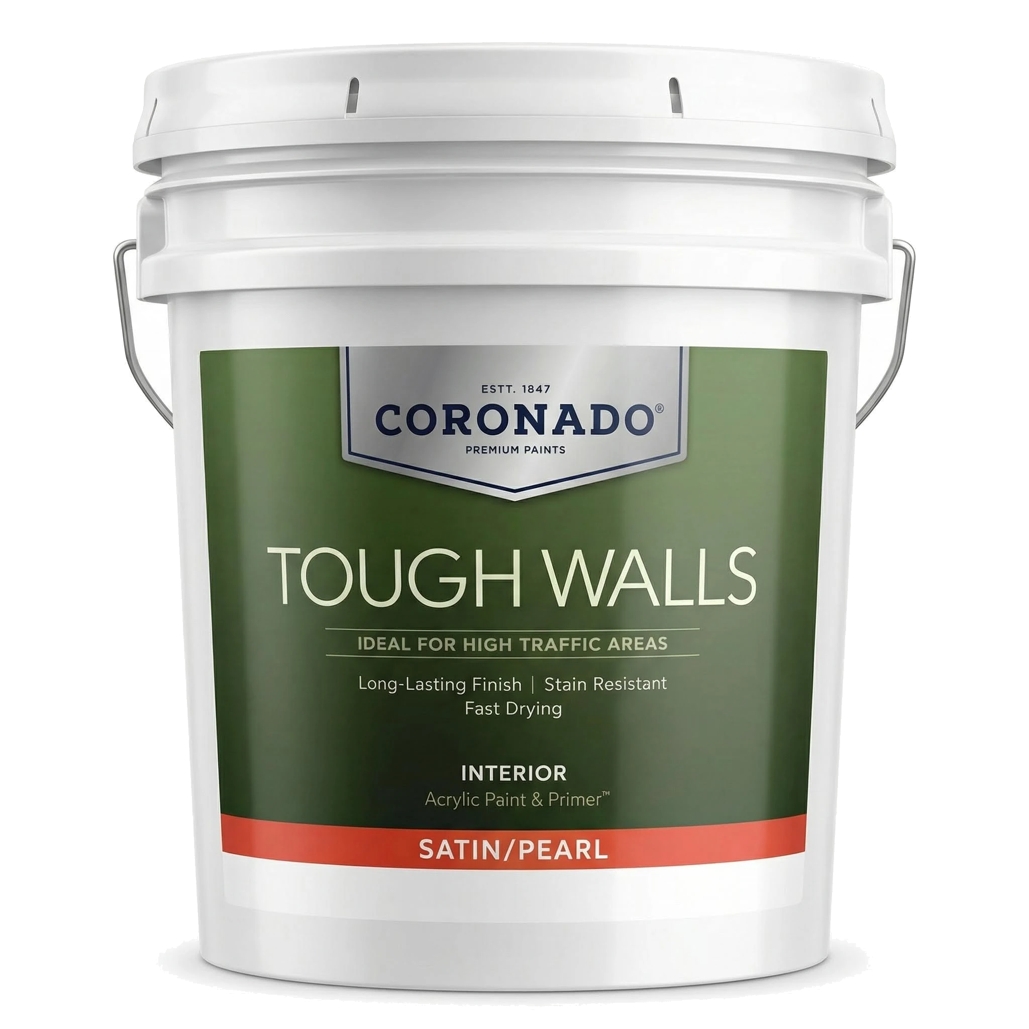 Tough Walls Acrylic Paint - Satin/Pearl