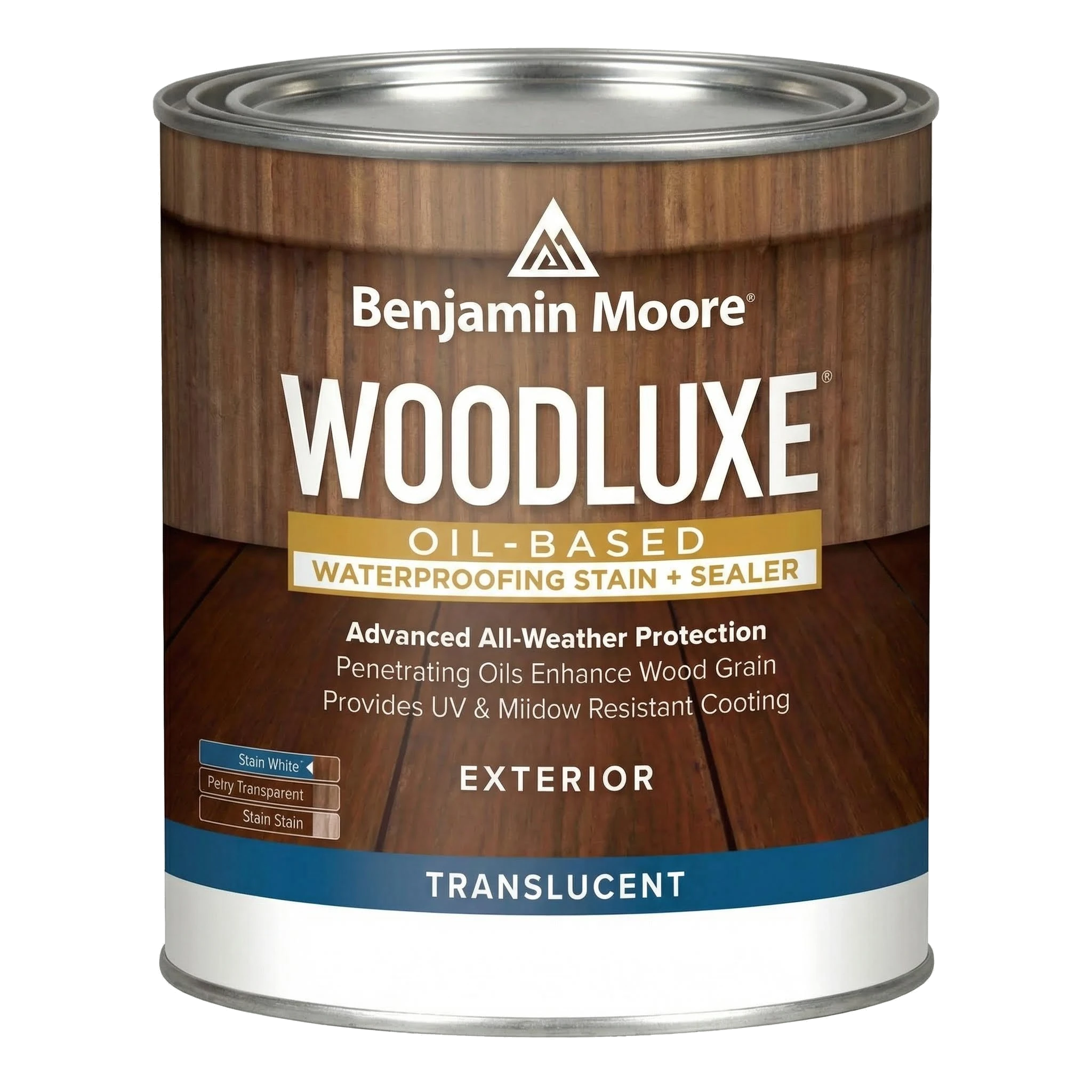 Woodluxe Oil-Based Waterproofing Stain + Sealer - Translucent