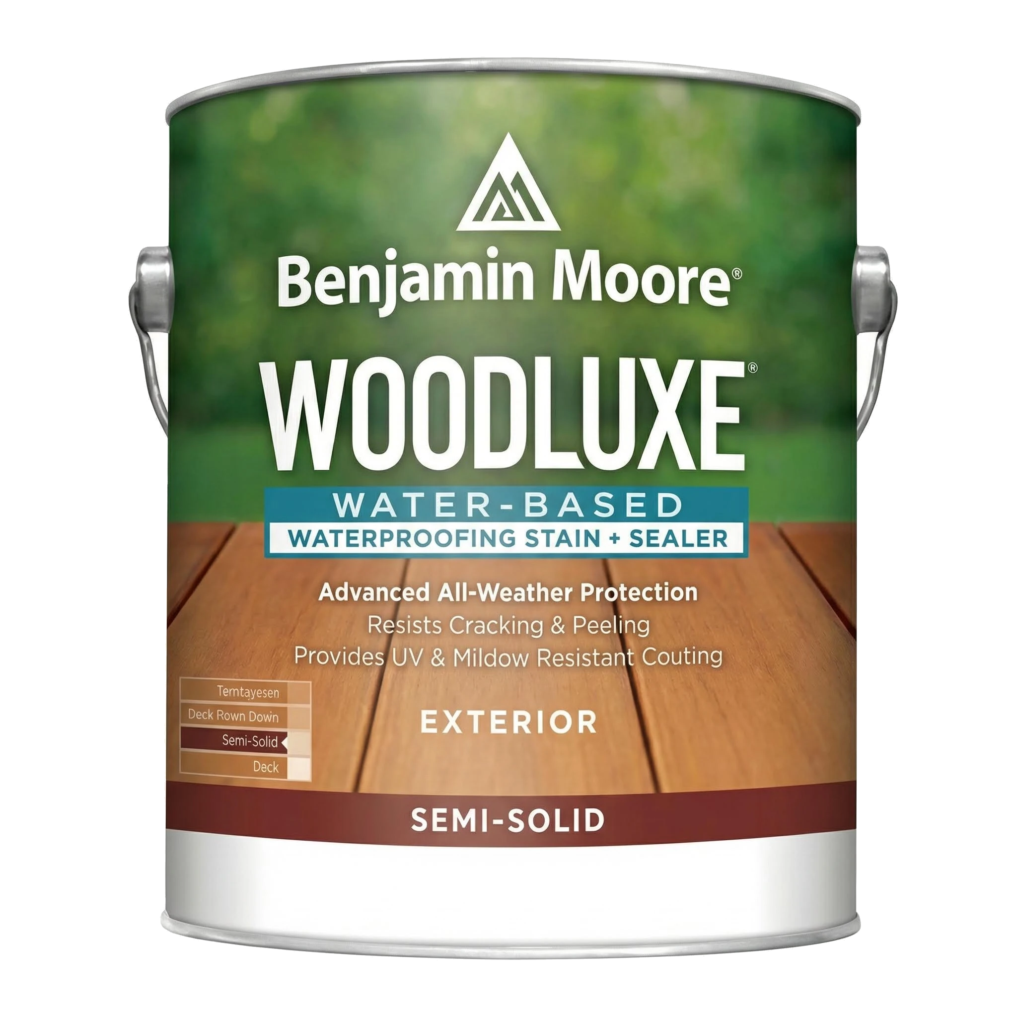Woodluxe Water-Based Waterproofing Stain + Sealer - Semi-Solid