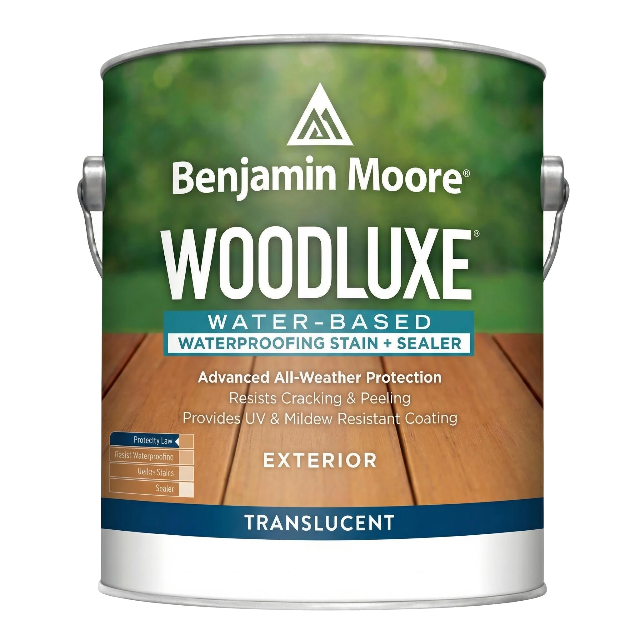 Woodluxe Water-Based Waterproofing Stain + Sealer - Translucent