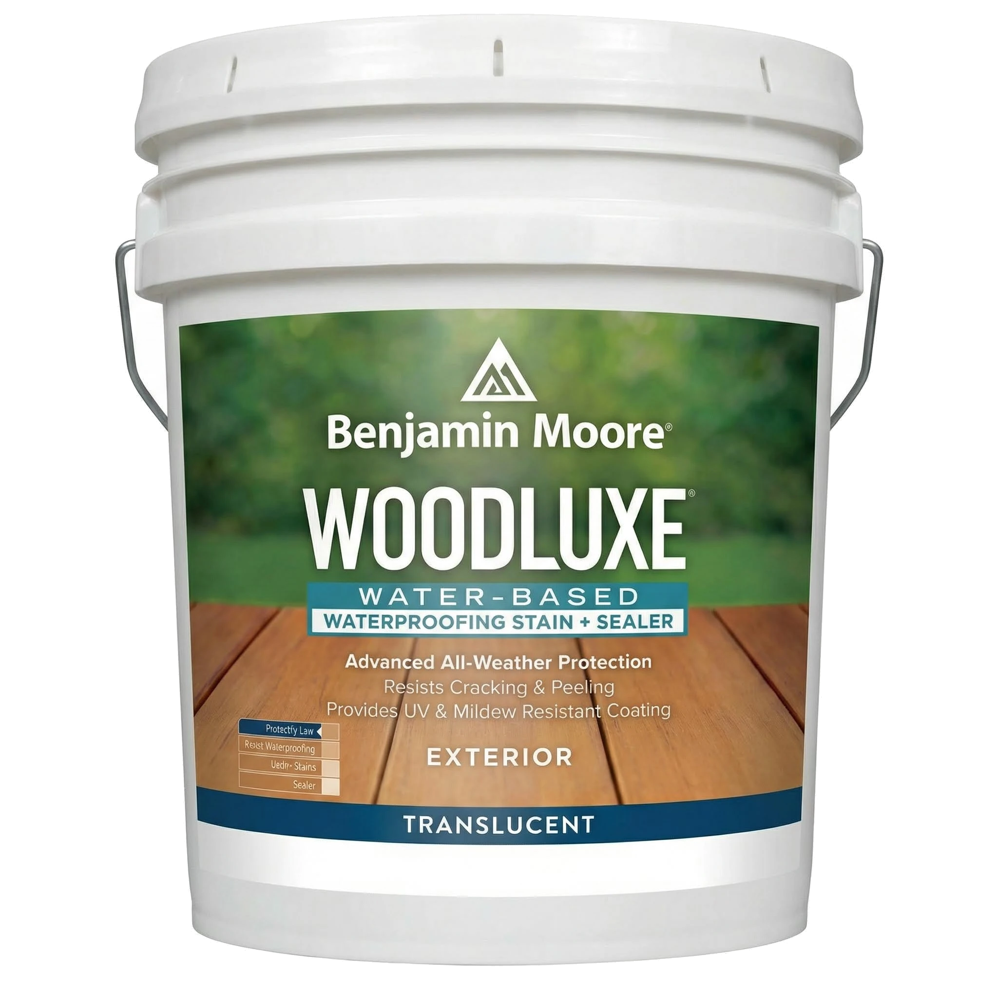 Woodluxe Water-Based Waterproofing Stain + Sealer - Translucent
