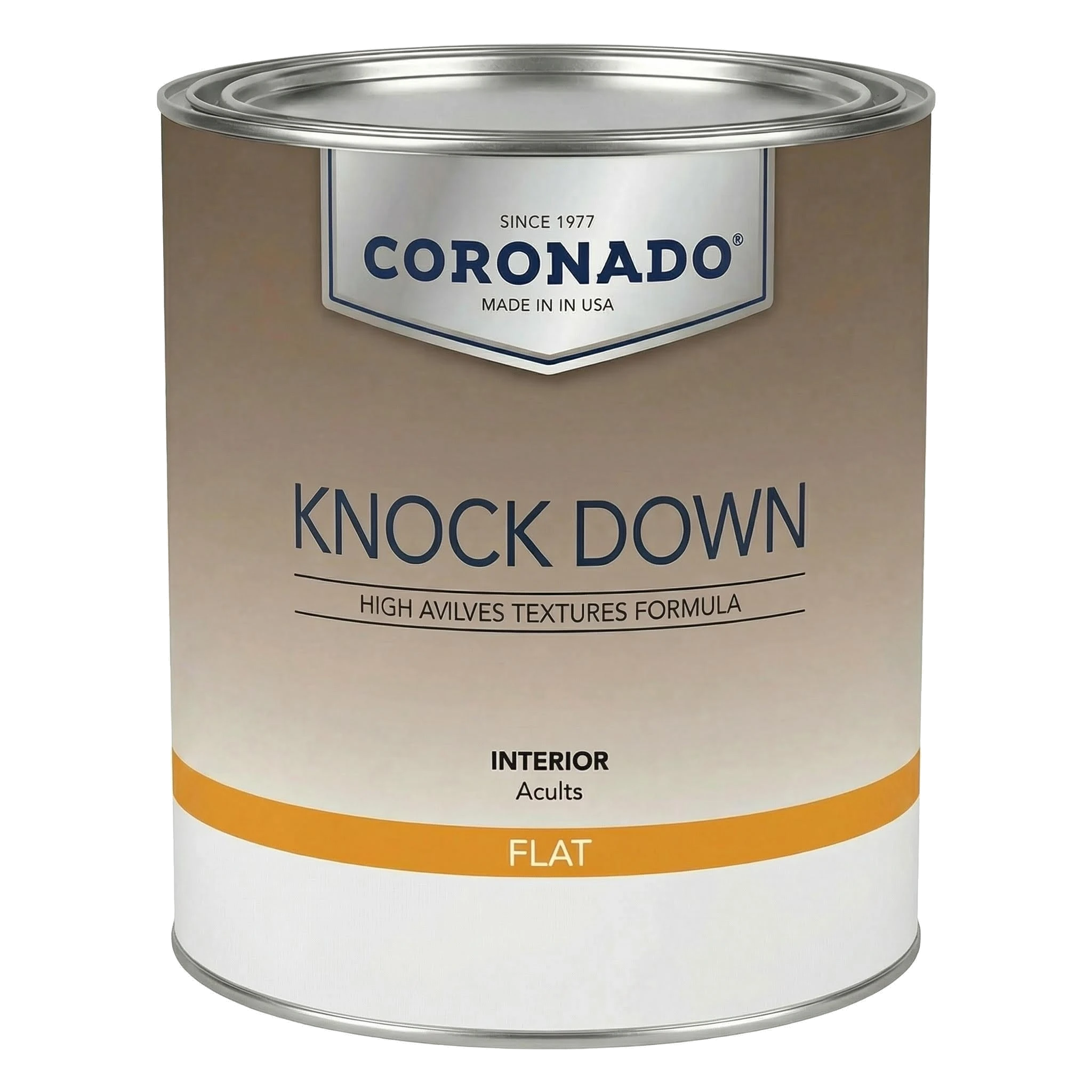 Coronado® Acrylic Knock Down - Flat