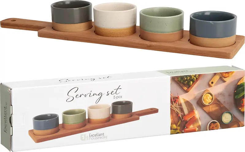 SERVING SET OF 5PCS