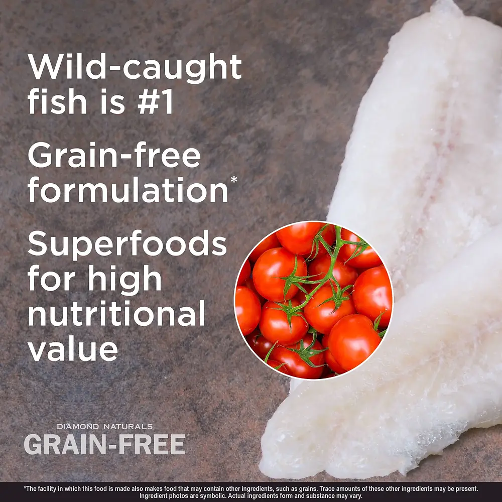 Naturals Grain-Free Wild-Caught Whitefish & Sweet Potato Formula Dry Dog Food 14 lb