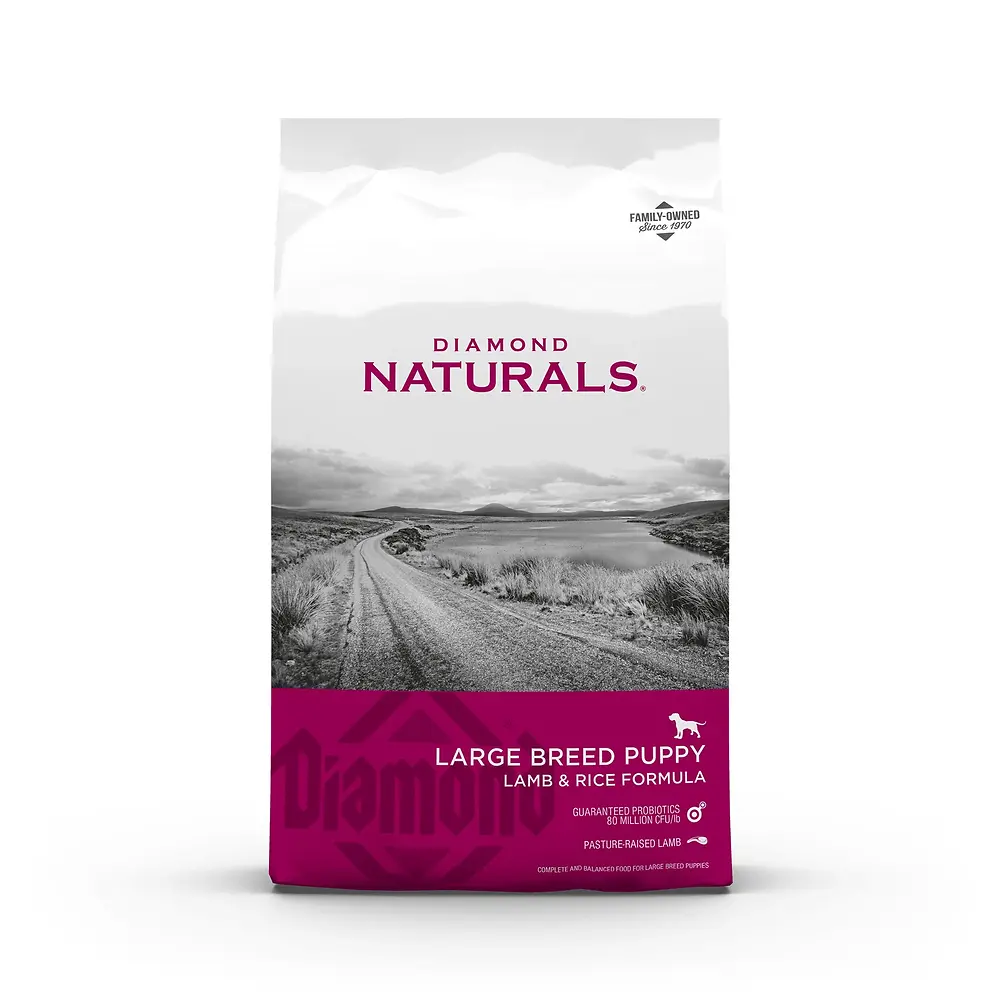 Naturals Large Breed Puppy Lamb & Rice Formula Dry Dog Food 40 lb