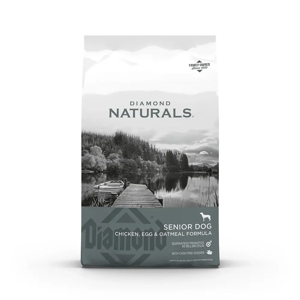 Naturals Senior Dog Chicken, Egg & Oatmeal Formula Dry Food 6 lb
