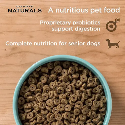 Naturals Senior Dog Chicken, Egg & Oatmeal Formula Dry Food 6 lb