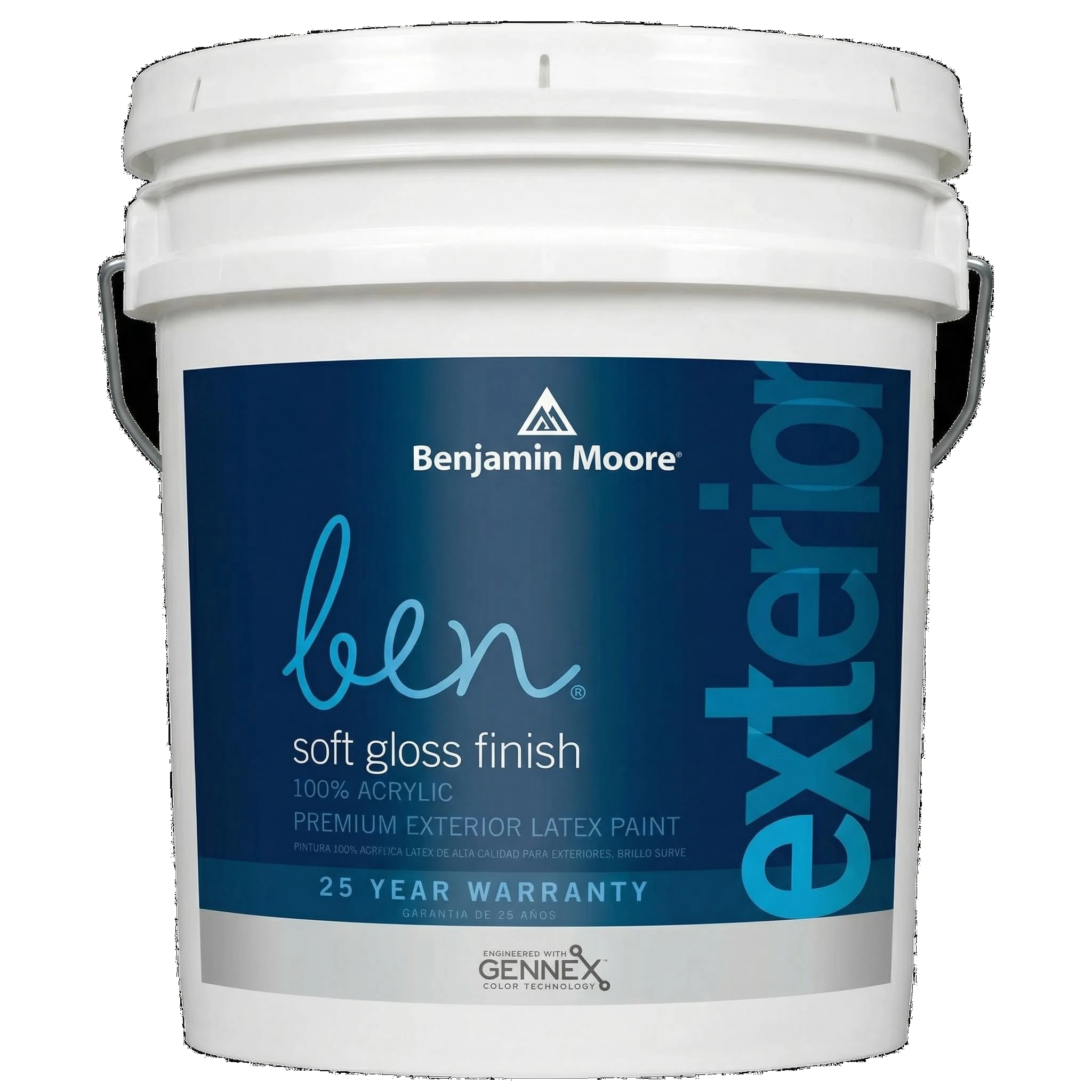 Ben - Soft Gloss 100% Acrylic Premium Exterior Latex Paint