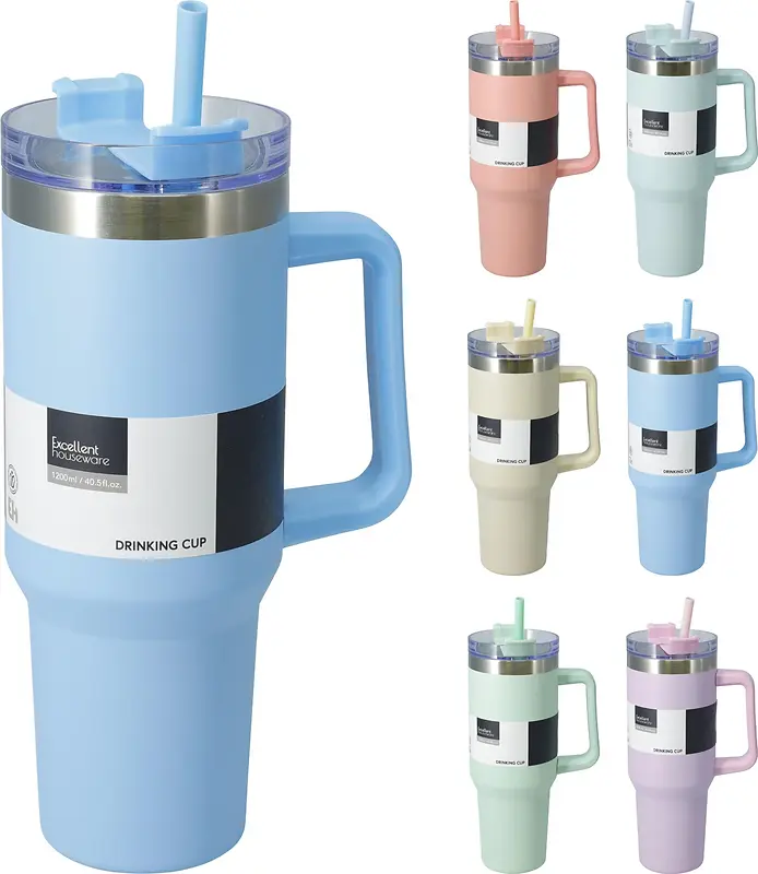 Drinking Mug – 1200ML (Assorted Colours)