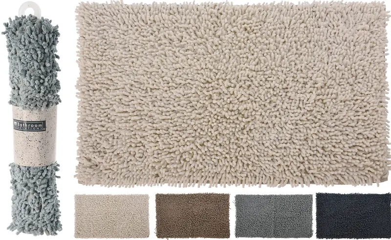 Bathroom Mat – 45 x 75CM (Assorted Colours)