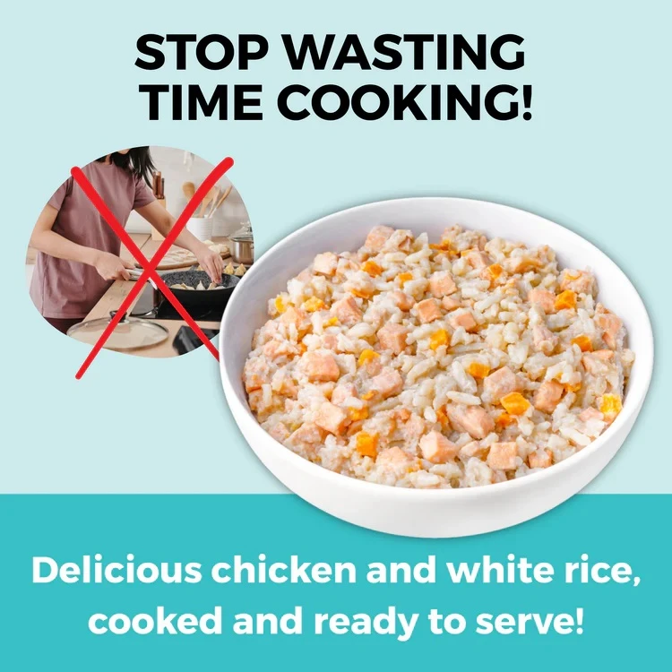 Limited Ingredient Bland Diet Chicken & White Rice Recipe Wet Dog Food Pouch 12.5 oz