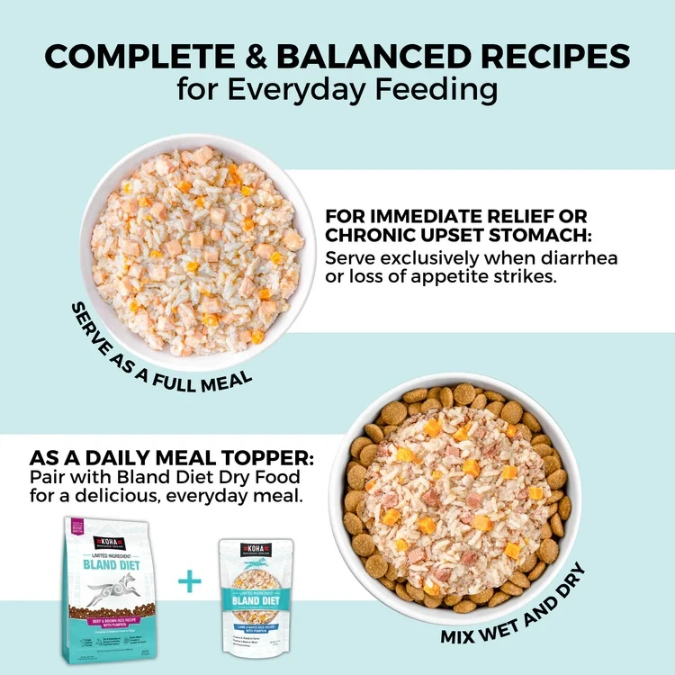 Limited Ingredient Wet Bland Diet Lamb & White Rice Recipe for Dogs 12.5 oz