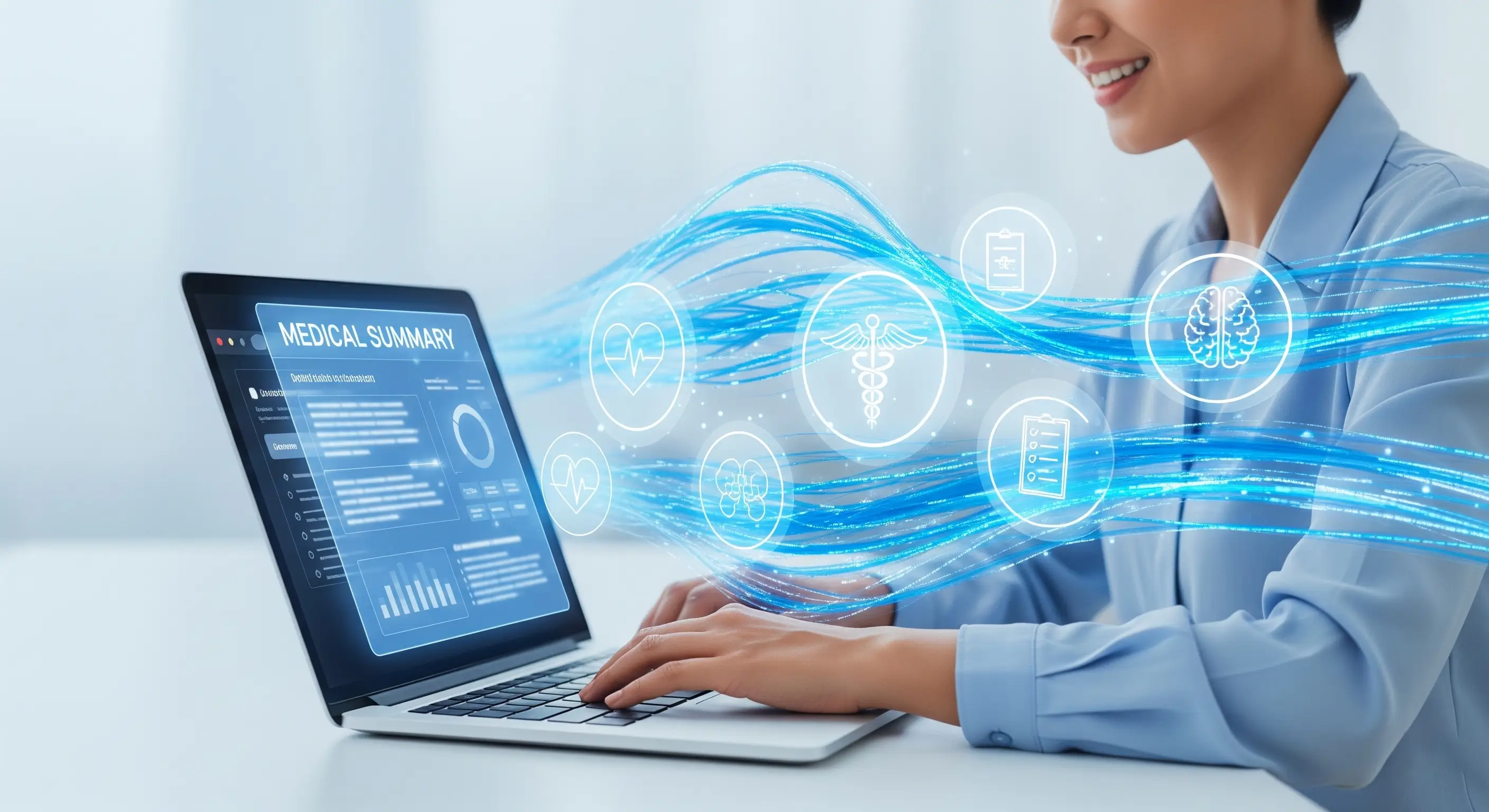 Disability claims medical records review powered by AI analysis and structured summaries