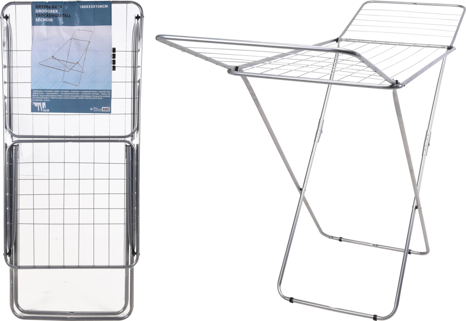 Metal Clothes Dryer – 18M Drying Space