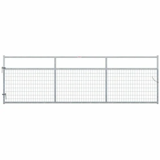 Frontier Gate 2" x 4" Wire-Filled Galvanized 50" x 14'