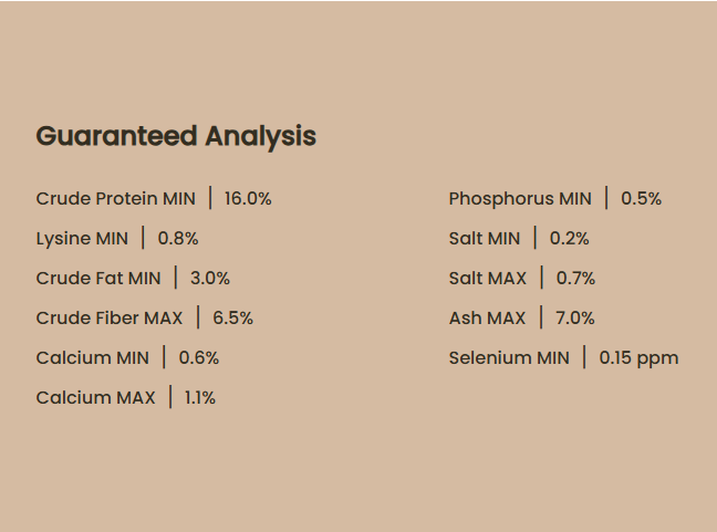 Organic Pig Grower Feed 40 lb