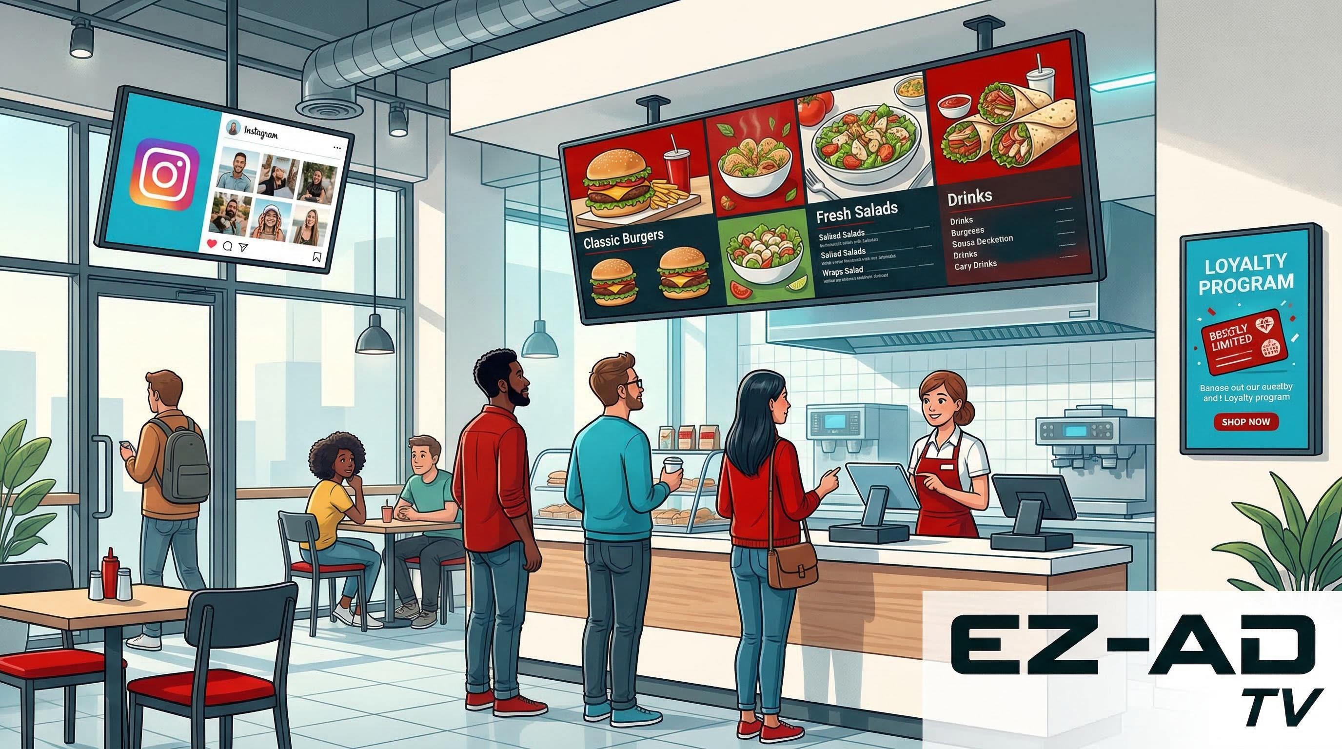 Restaurant Digital Signage Benefits and Implementation Guide
