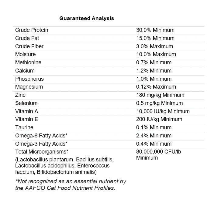 Maintenance Cat Food for Moderately Active Adult Cats 20 lb
