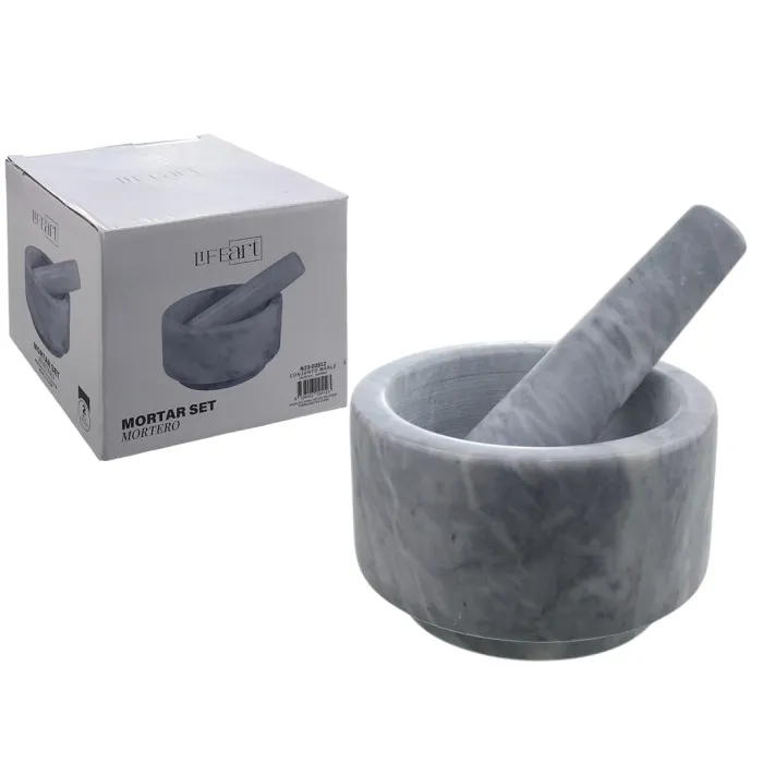 Marble Mortar & Pestle Set