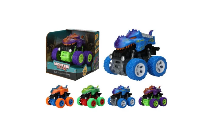 Friction Car - 11 cm – 4 Assorted Colours