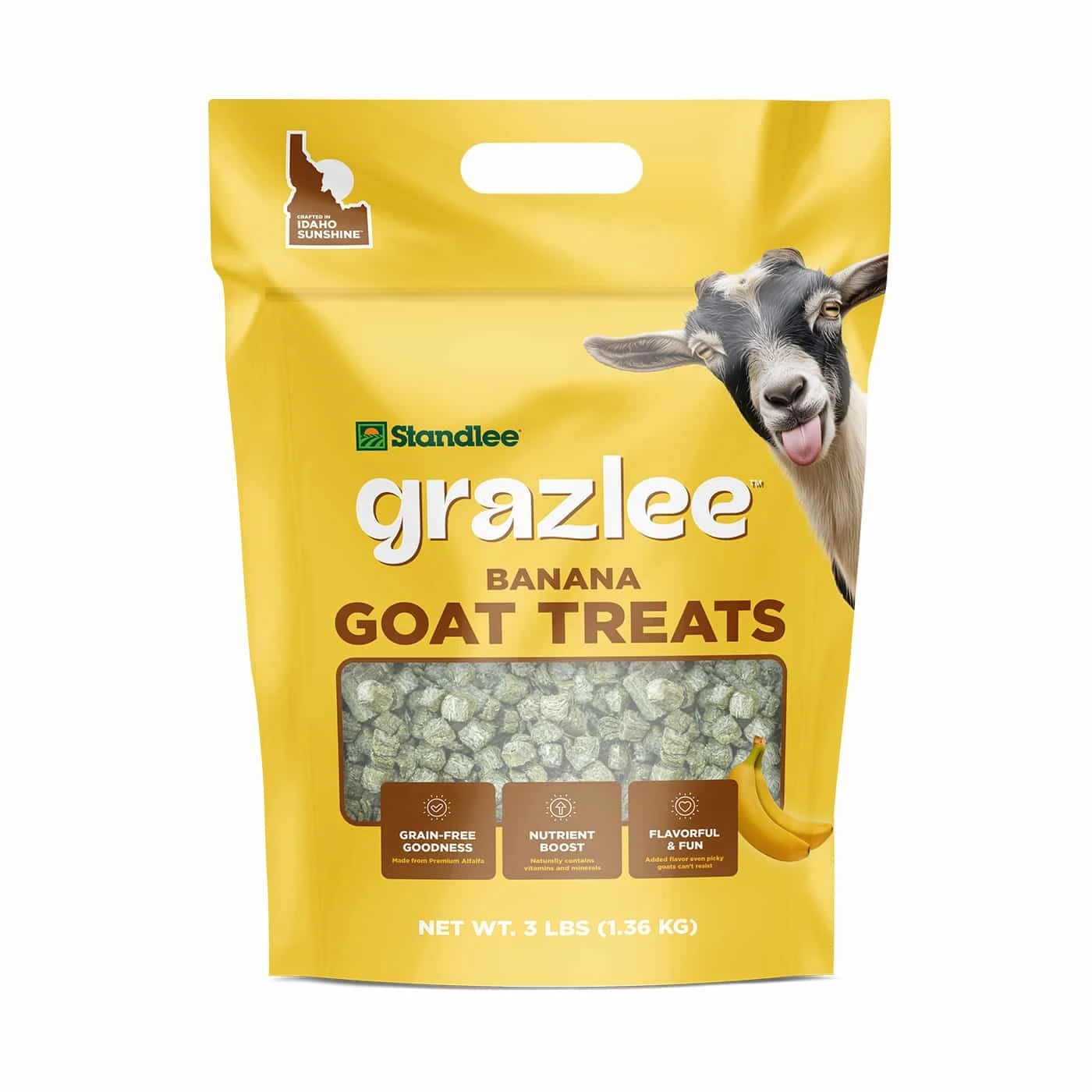 Grazlee Banana Goat Treats 3 lb