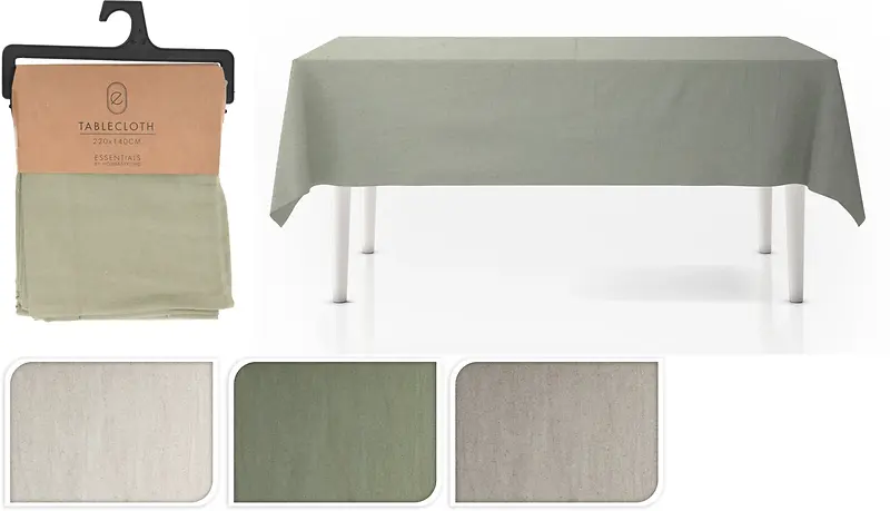Tablecloth - 55.12" × 86.61" - 3 Assorted