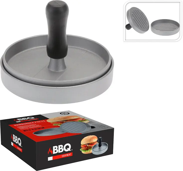 Hamburger Press – Cast Aluminium Body