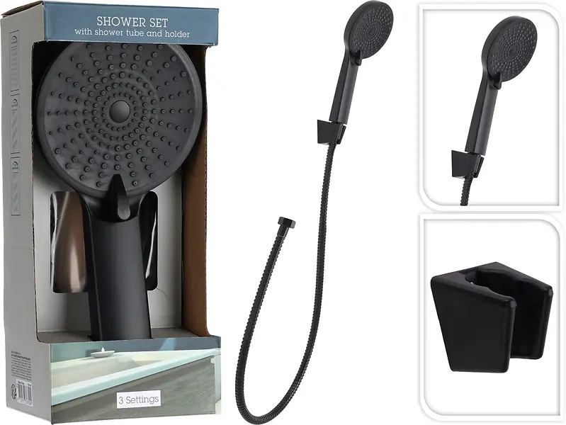 Handshower Set – Matt Black