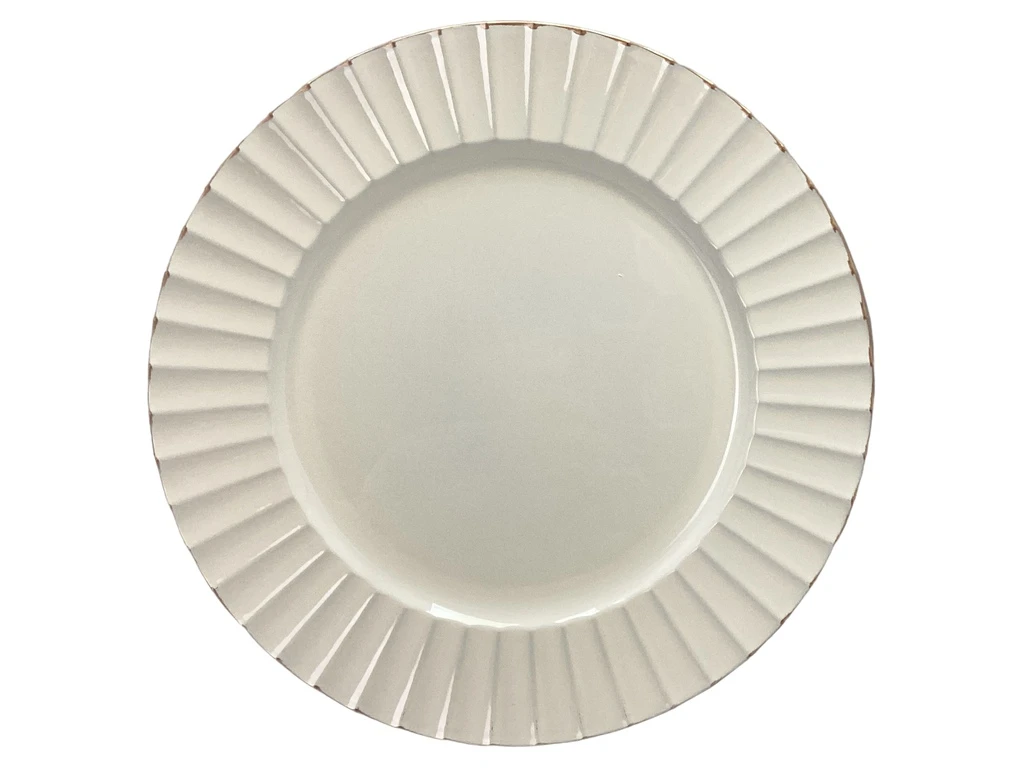 PP PLASTIC CHARGER PLATE N/A