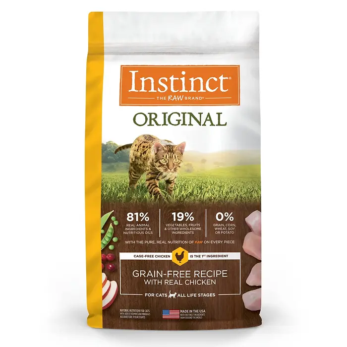 Original Grain-Free Recipe with Real Chicken Dry Cat Food 11 lb