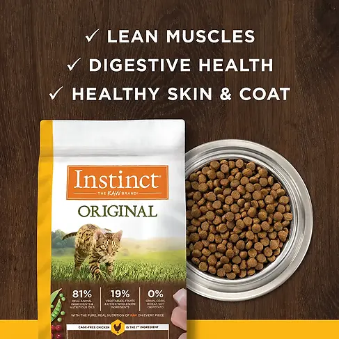 Original Grain-Free Recipe with Real Chicken Dry Cat Food 11 lb