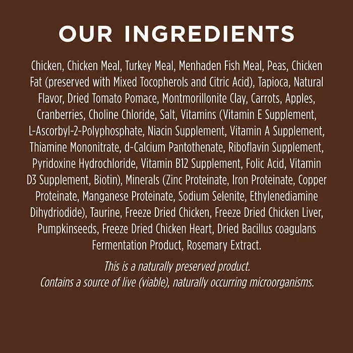 Original Grain-Free Recipe with Real Chicken Dry Cat Food 11 lb