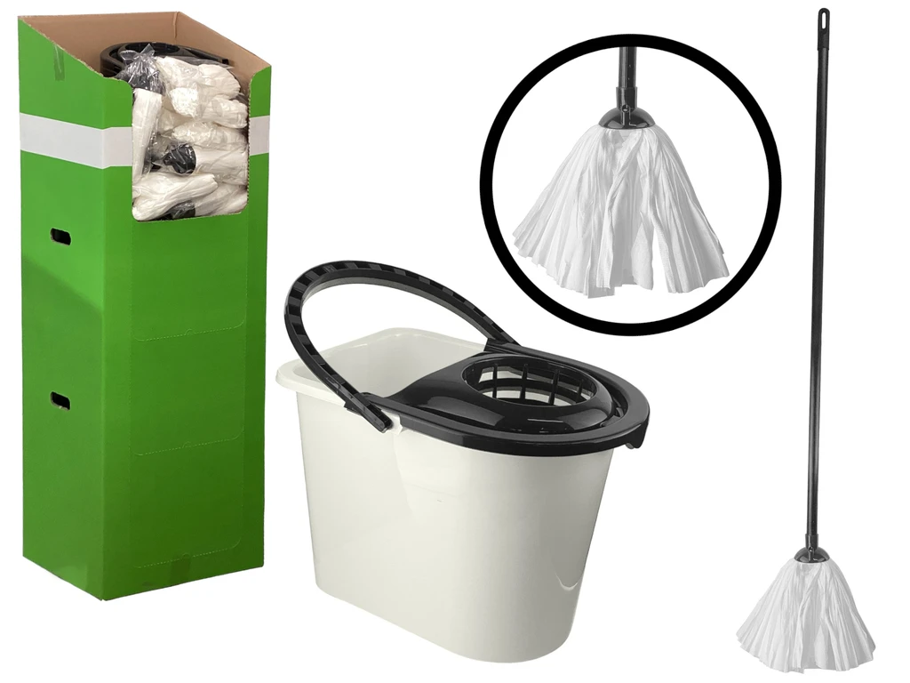 Cloth Mop – White