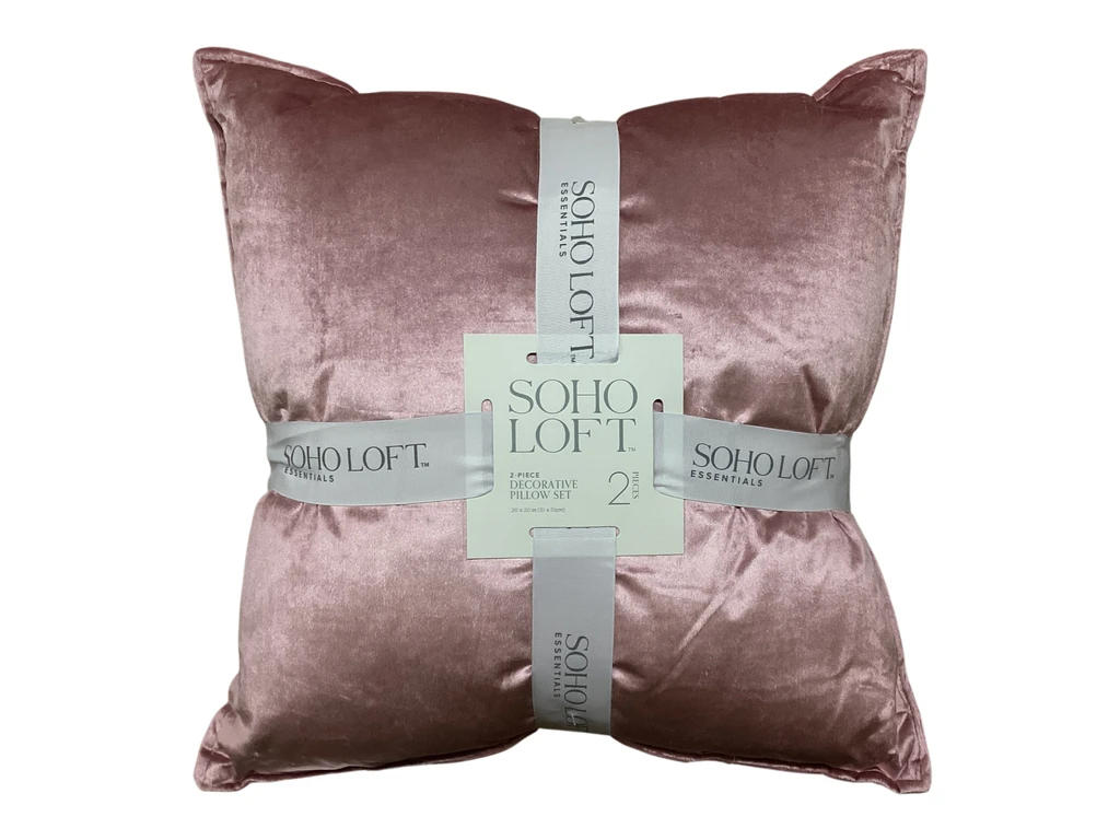 Velvet Flange Cushions