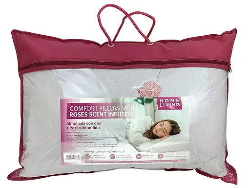 Rose Bamboo Memory Foam Pillow – 60 x 40cm